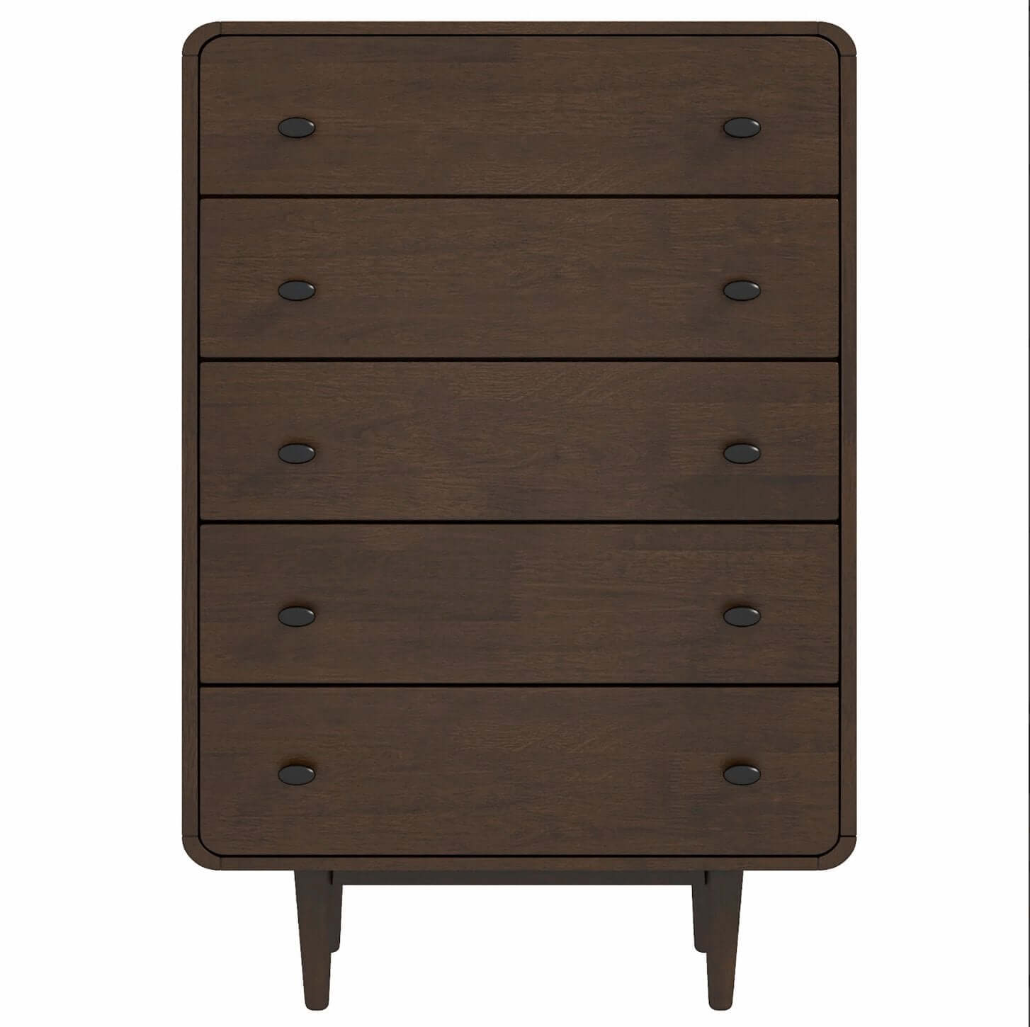 Alexa MCM Solid Wood Walnut Storage Dresser (2 Sizes)