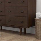 Alexa MCM Solid Wood Walnut Storage Dresser (2 Sizes)