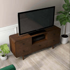Alexa MCM Solid Wood Media Console TV Stand 71