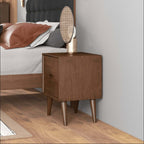 Alexandra MCM Solid Wood 2 Drawer Nightstand