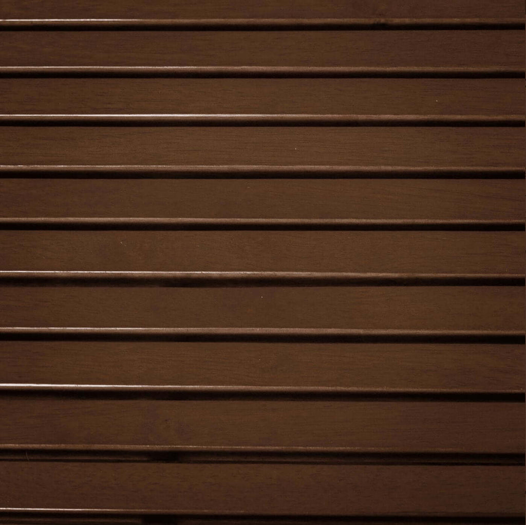 Alice 2 Tier Slatted Top Wood Coffee Table 44”