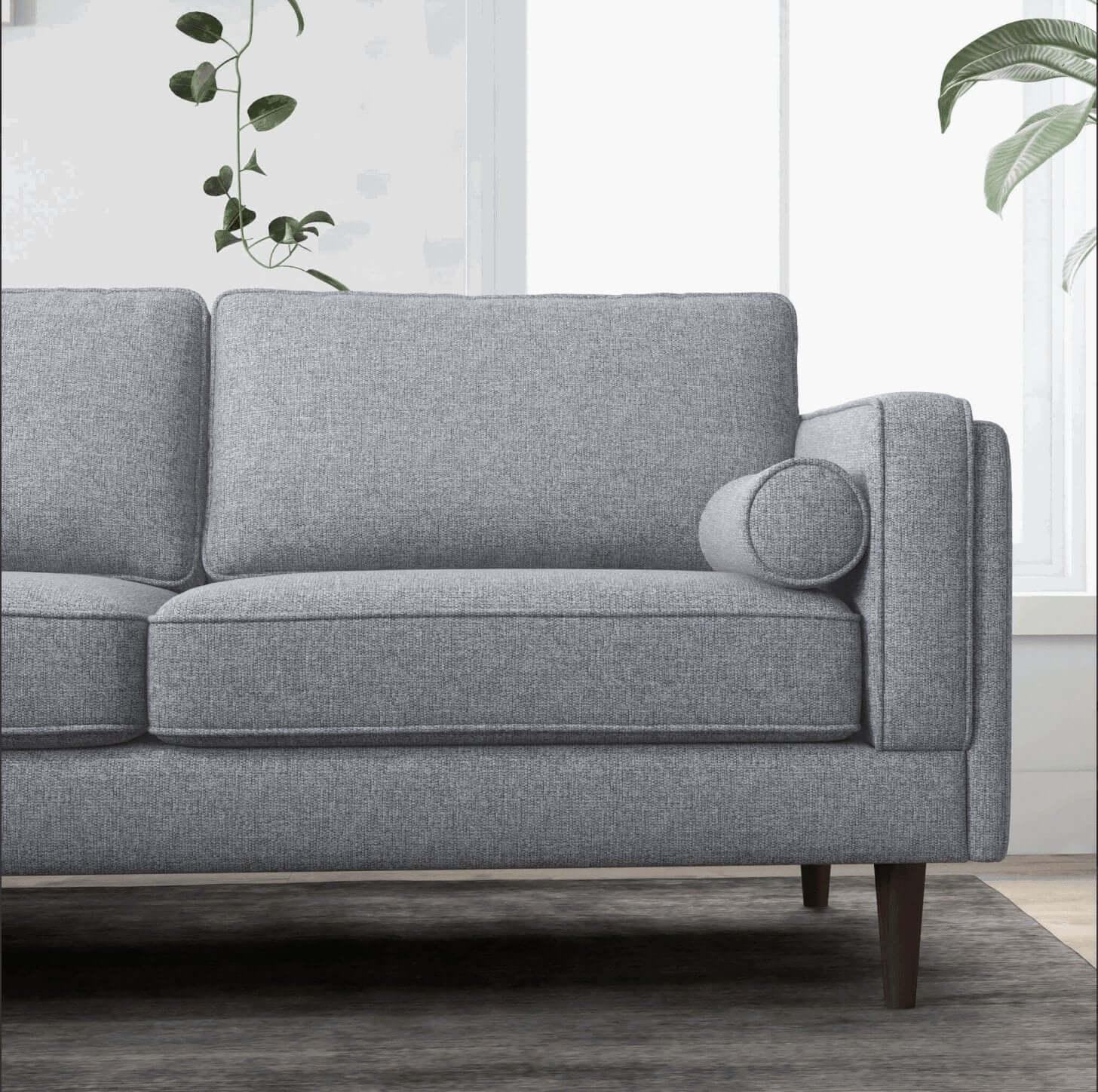 Amber MCM Corner Sectional Sofa 103 (5 Colors)