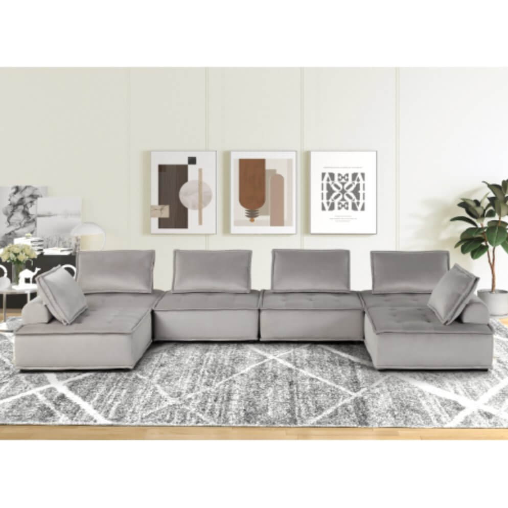 Anna Modular Sofa Sectional (Each 40 x 40)(2 Colors)