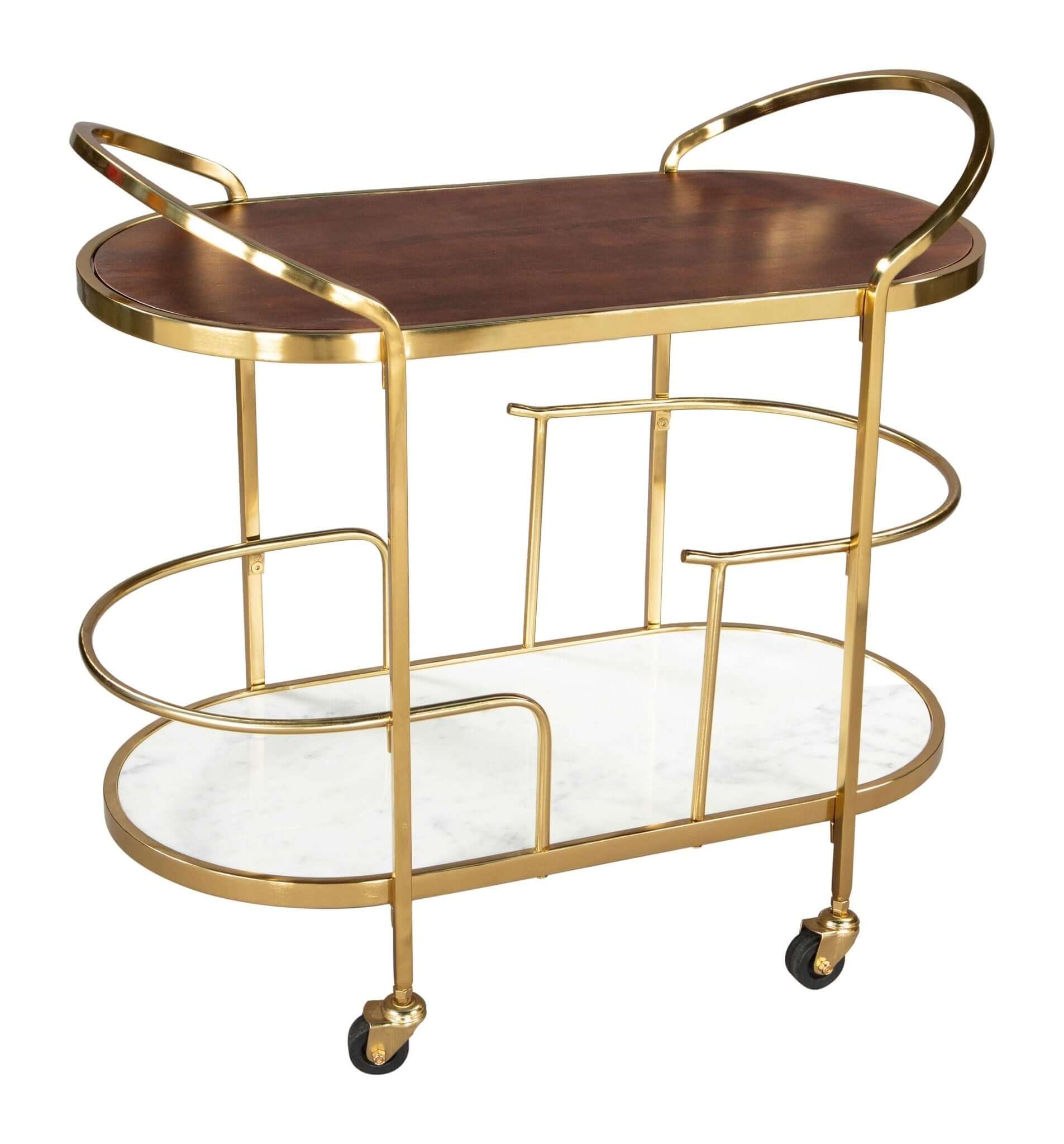 Antalya Swanky Two Tier Bar Cart