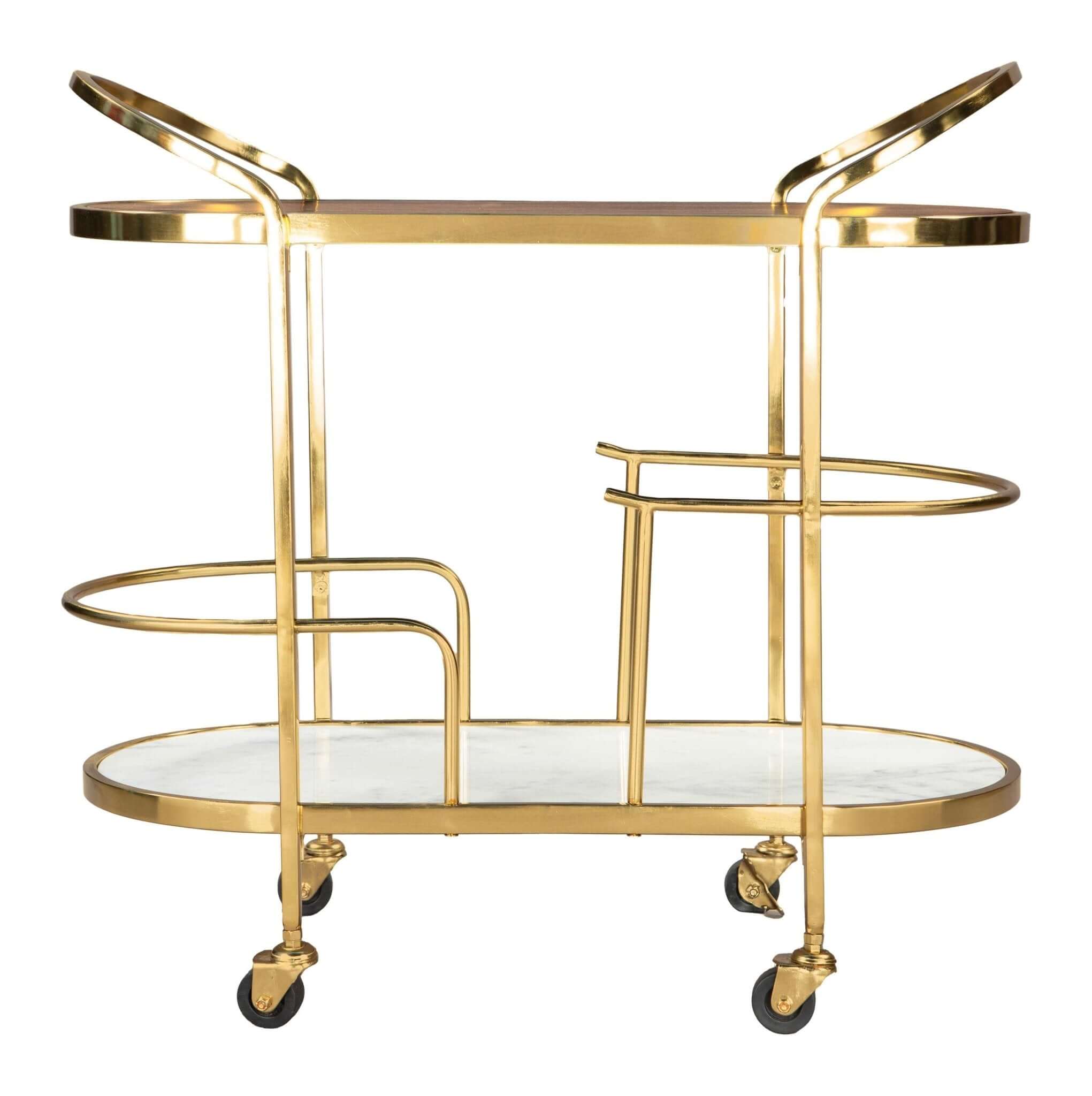 Antalya Swanky Two Tier Bar Cart