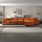 Hayward Velvet Modular Sectional Sofa 6pc (3 Colors)