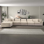 Hayward Velvet Modular Sectional Sofa 6pc (3 Colors)