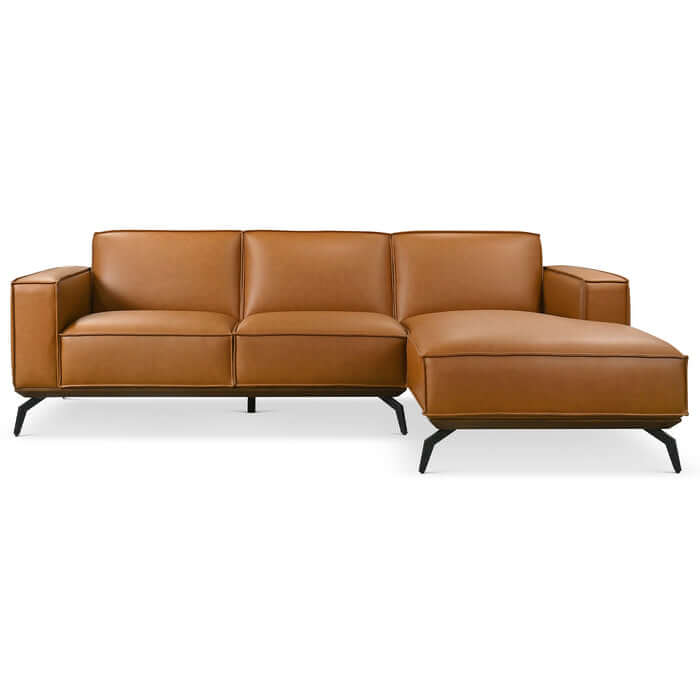 Brenham MCM Right-Facing Chaise Sofa Sectional 102W
