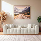 Alana Tufted Ivory Chenille Modular Sofa w/ Ottoman 113W