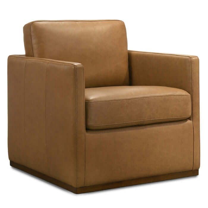 Darien Top-Grain Buffalo Leather Chair