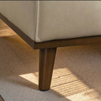 Kerrville Top-Grain Leather Chaise Sofa Sectional (2 Colors)