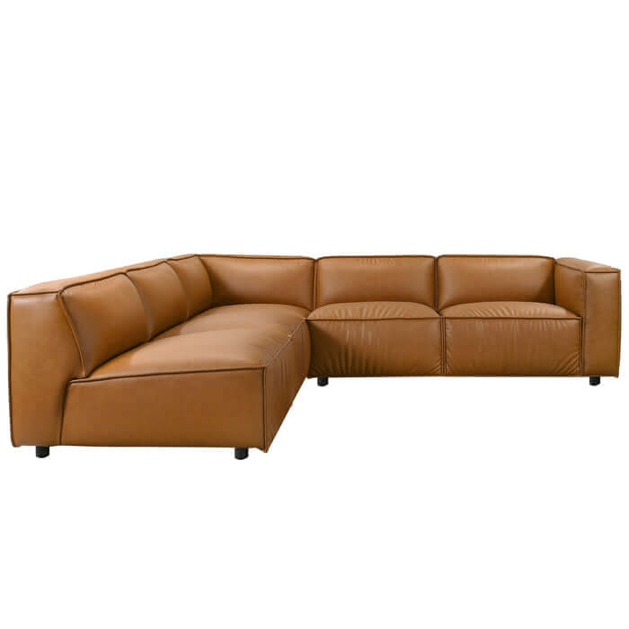 Findlay Vegan Leather Upholstered Corner Sofa Sectional 103