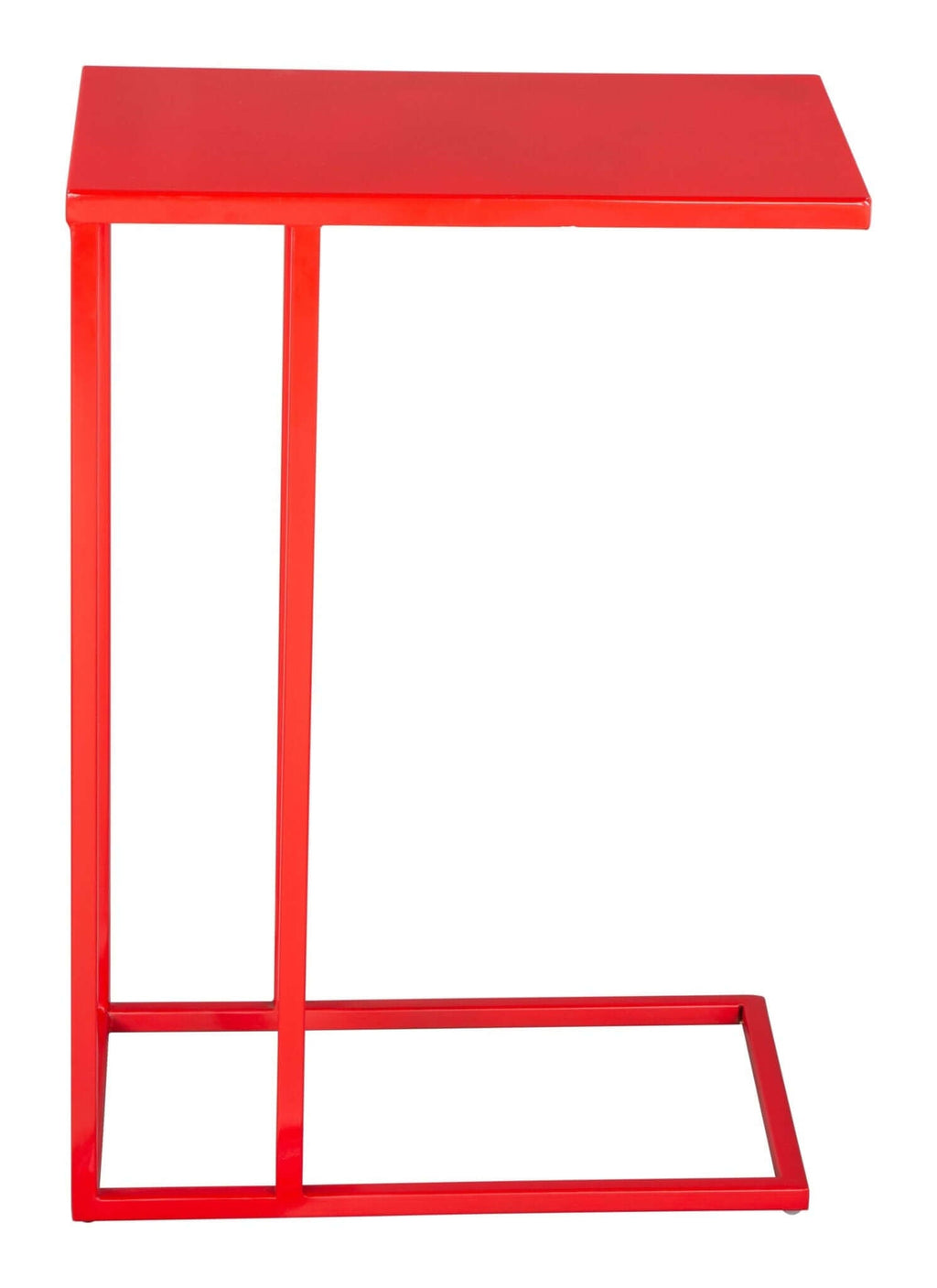 Atom Modern Metal Rectangular Side Table (2 Colors)