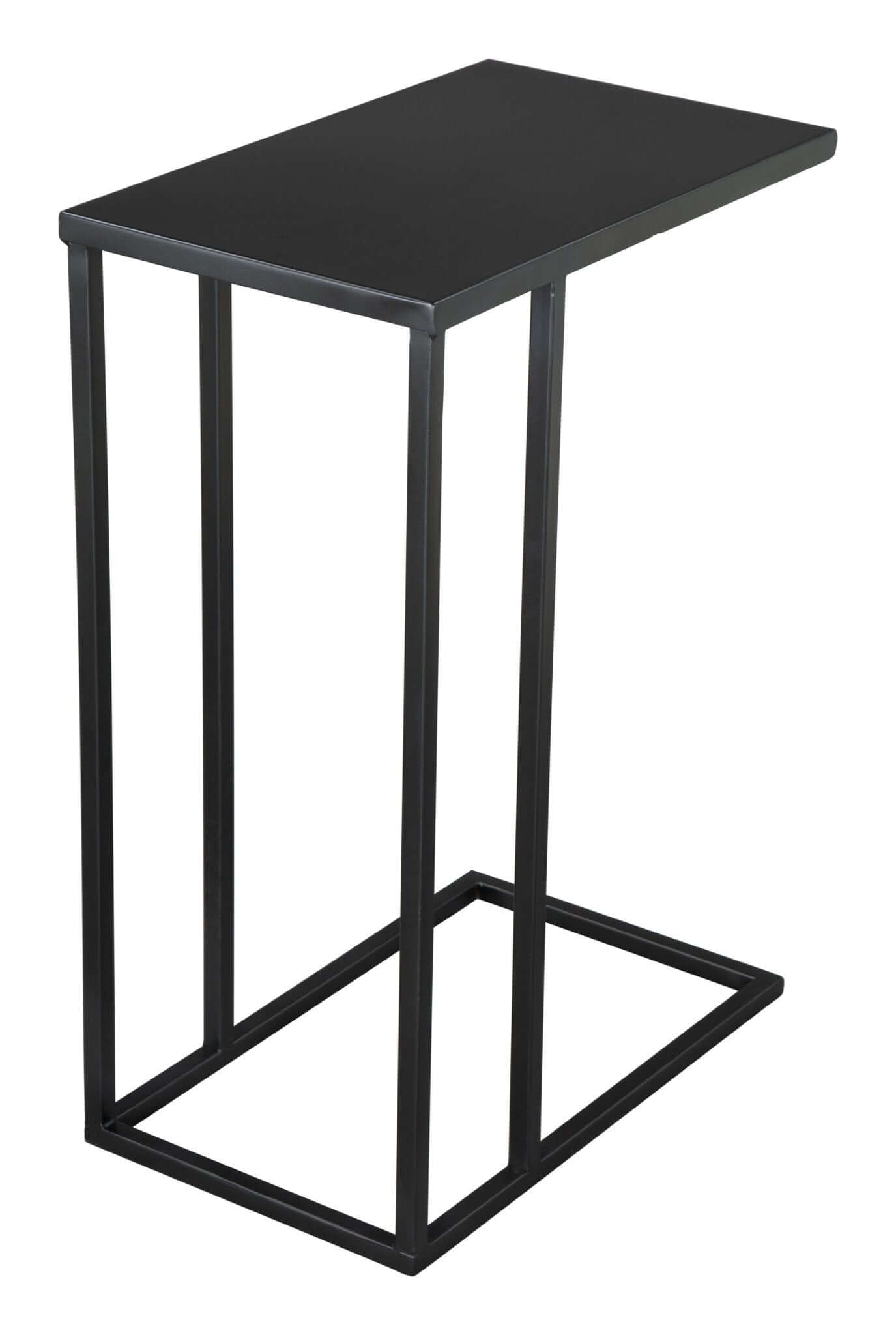 Atom Modern Metal Rectangular Side Table (2 Colors)