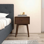 Avery Solid Wood Nightstand with Drawer
