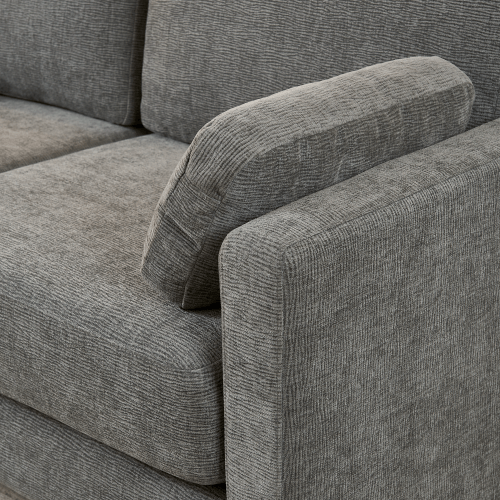 Small Contemporary Loveseat Sofa 58 (4 Colors)