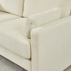 Small Contemporary Loveseat Sofa 58 (4 Colors)