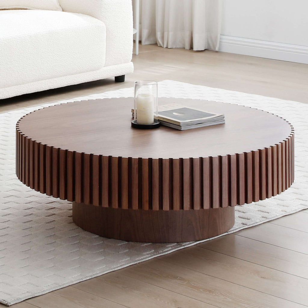 Contemporary Round Coffee Table 39 (3 Colors)