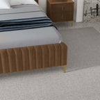 Bethany Tufted Velvet Upholstered Bed Platform (3 Colors)