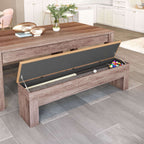 Bonker Wood Lift-Top Storage Bench (Set of 2)
