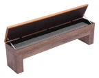 Bonker Wood Lift-Top Storage Bench (Set of 2)