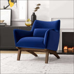 Brayden MCM Fabric Accent Lounge Chair (Various Colors and Fabrics)