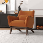 Brayden MCM Fabric Accent Lounge Chair (Various Colors and Fabrics)