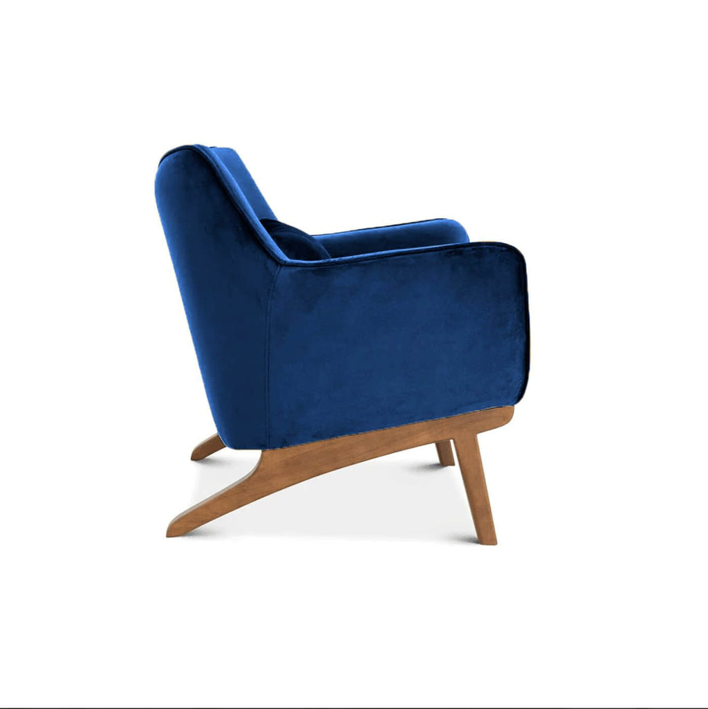 Brayden MCM Fabric Accent Lounge Chair (Various Colors and Fabrics)