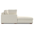Charlie Modern Deep Seat Sectional Chaise Sofa 122 (2 Colors)