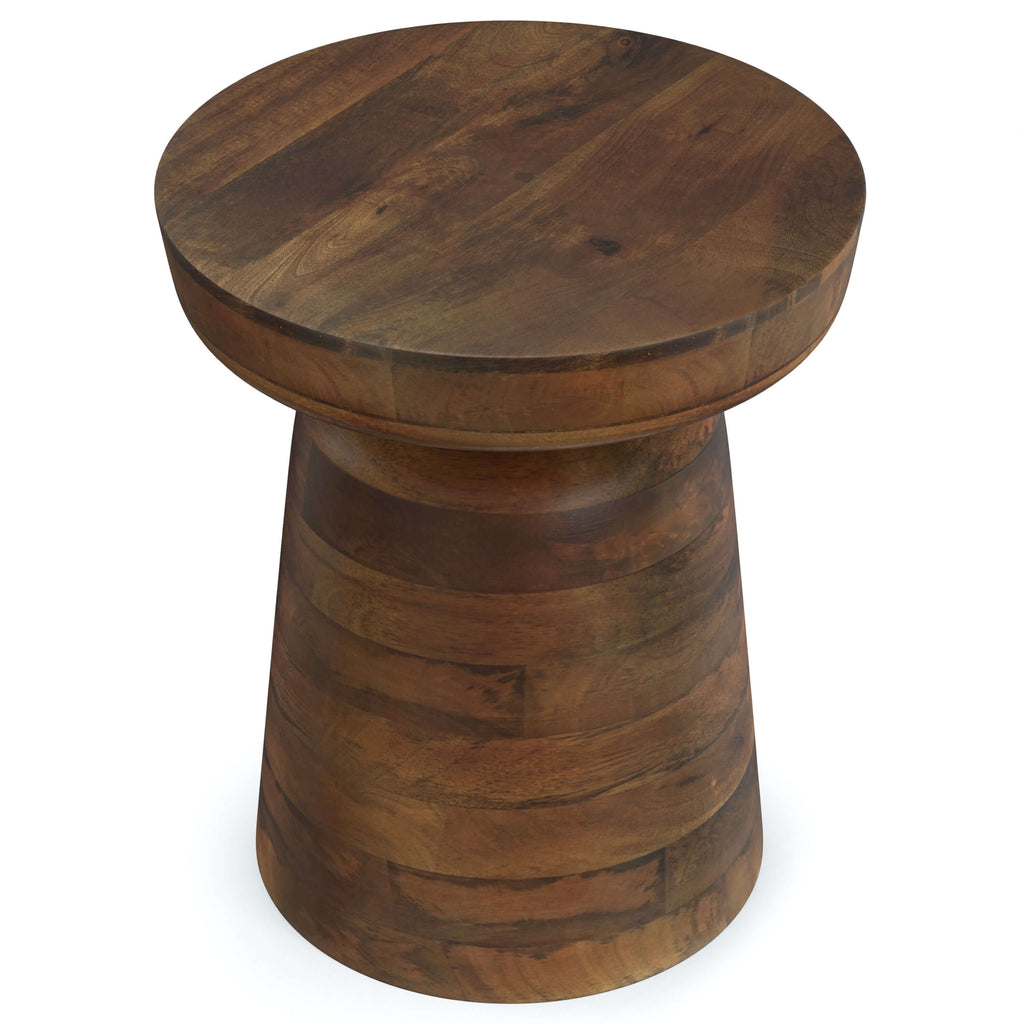 Robbie Wood Accent End Table 16'W (2 Colors)