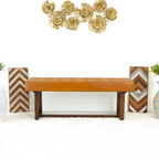 Cameron Genuine Tufted Leather Bench 51