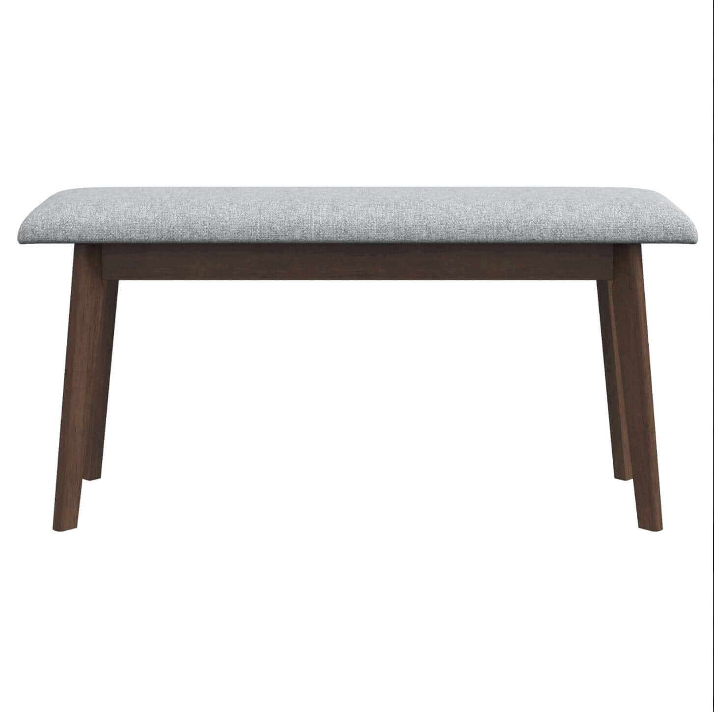 Carlos Fabric Upholstered Solid Wood Bench 47