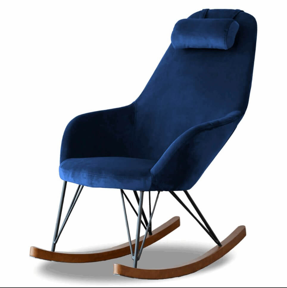 Chloe Velvet Rocking Chair (4 Colors)
