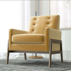 Cole Button Tufted Lounge Accent Armchair (3 Colors)