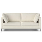 Ava MCM Gray Performance Fabric Sofa Loveseat 76L (2 Color Options)