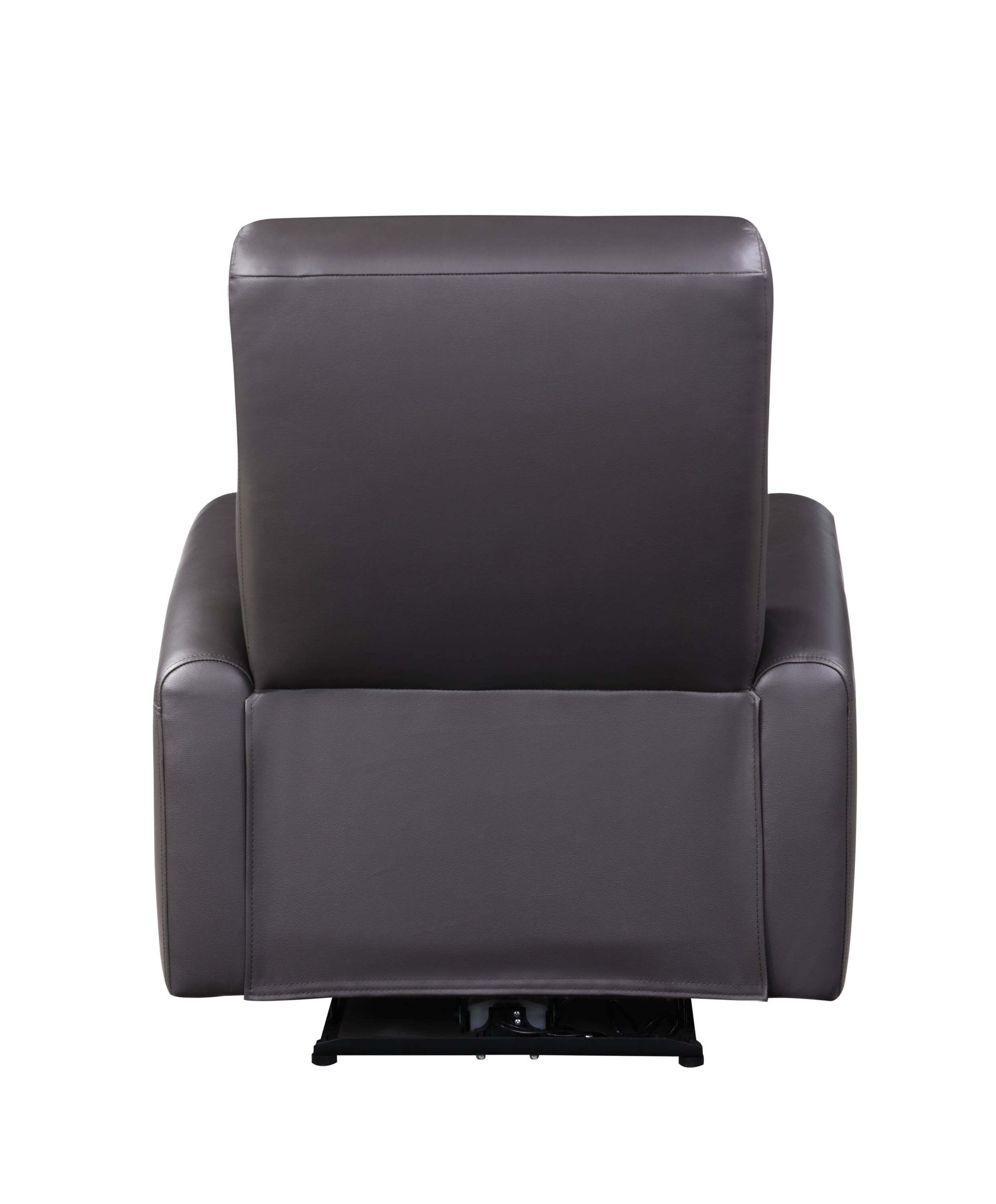 Blane Brown Premium Leather Power Motion Recliner