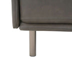 Faux Leather MCM Lounge Chair (3 Colors)