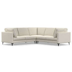 Ava MCM Cream Symmetrical Corner Sofa Sectional 102 (2 Colors)