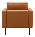 Decade MCM Faux Leather Armchair (2 Colors)