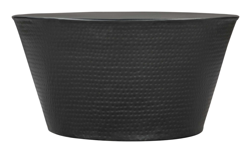 Durban Round Black Iron Coffee Table 32