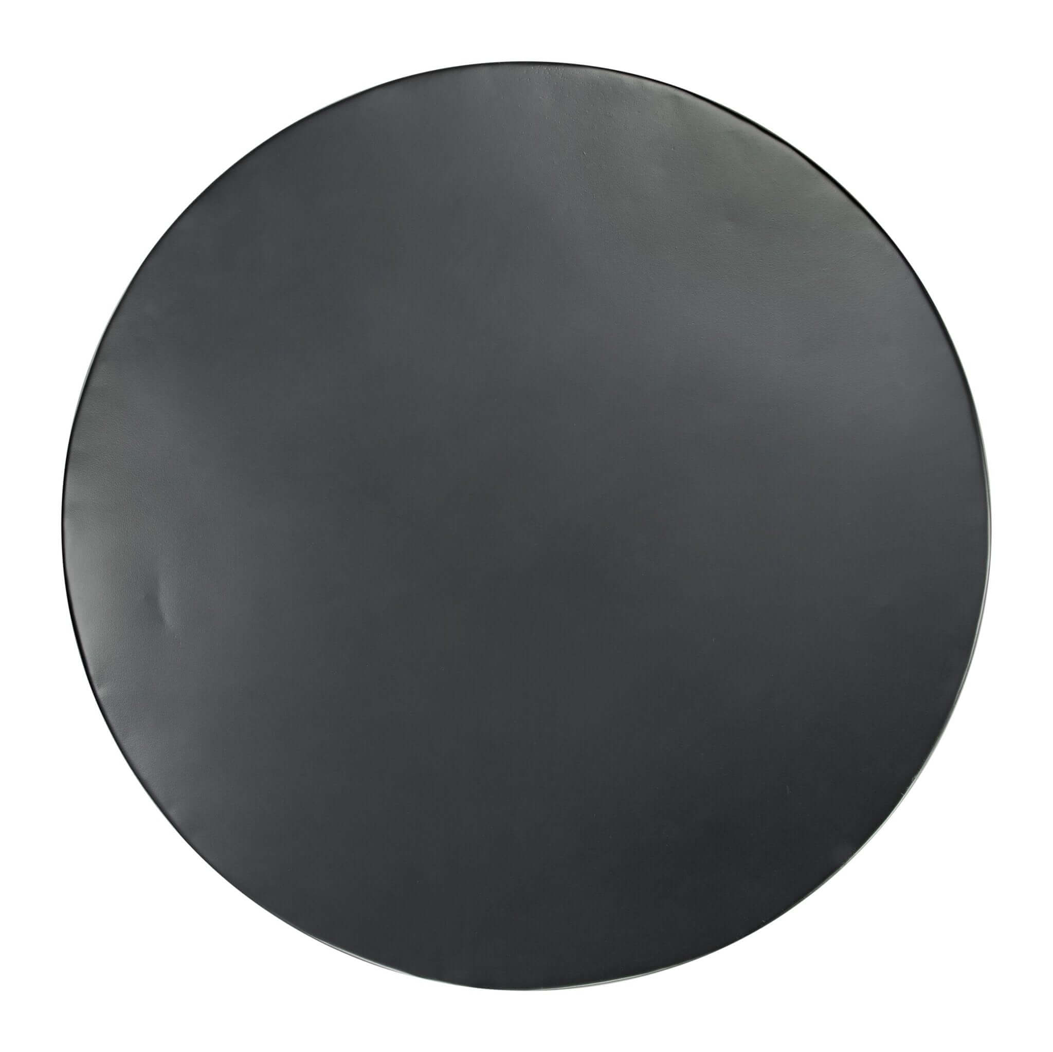 Durban Round Black Iron Coffee Table 32