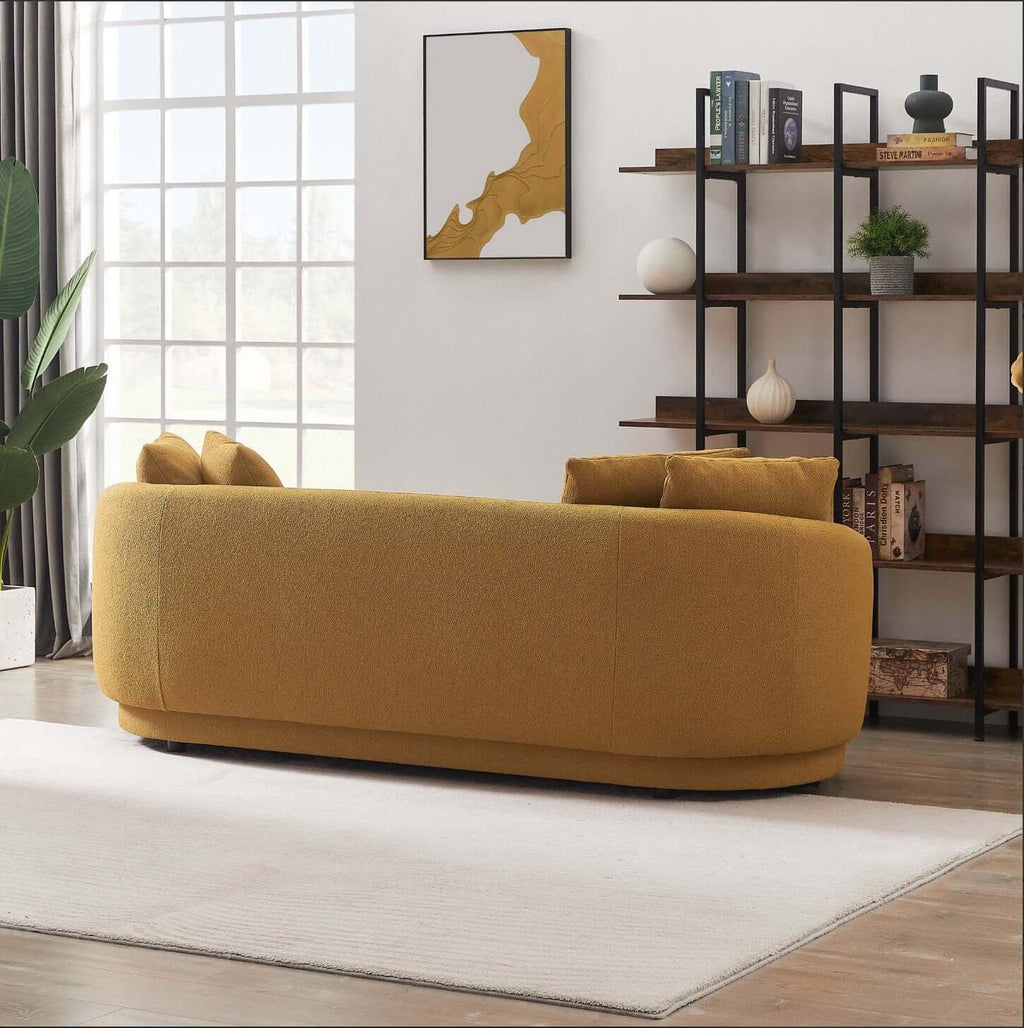 Dylan Modern Bohemian French Boucle Sofa 85 (3 Colors)