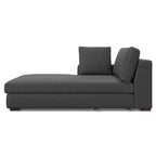 Charlie Modern Deep Seat Sectional Chaise Sofa 122 (2 Colors)