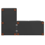 Charlie Modern Deep Seat Sectional Chaise Sofa 122 (2 Colors)