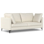 Ava MCM Gray Performance Fabric Sofa Loveseat 76L (2 Color Options)