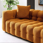 Eden Modern Boucle Bubble Sofa 90