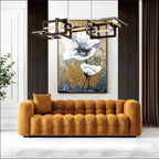 Eden Modern Boucle Bubble Sofa 90