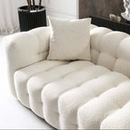 Eden Modern Boucle Bubble Sofa 90