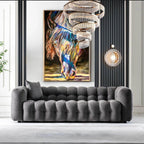 Eden Modern Boucle Bubble Sofa 90