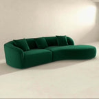 Elijah Japandi Style Curve Sofa